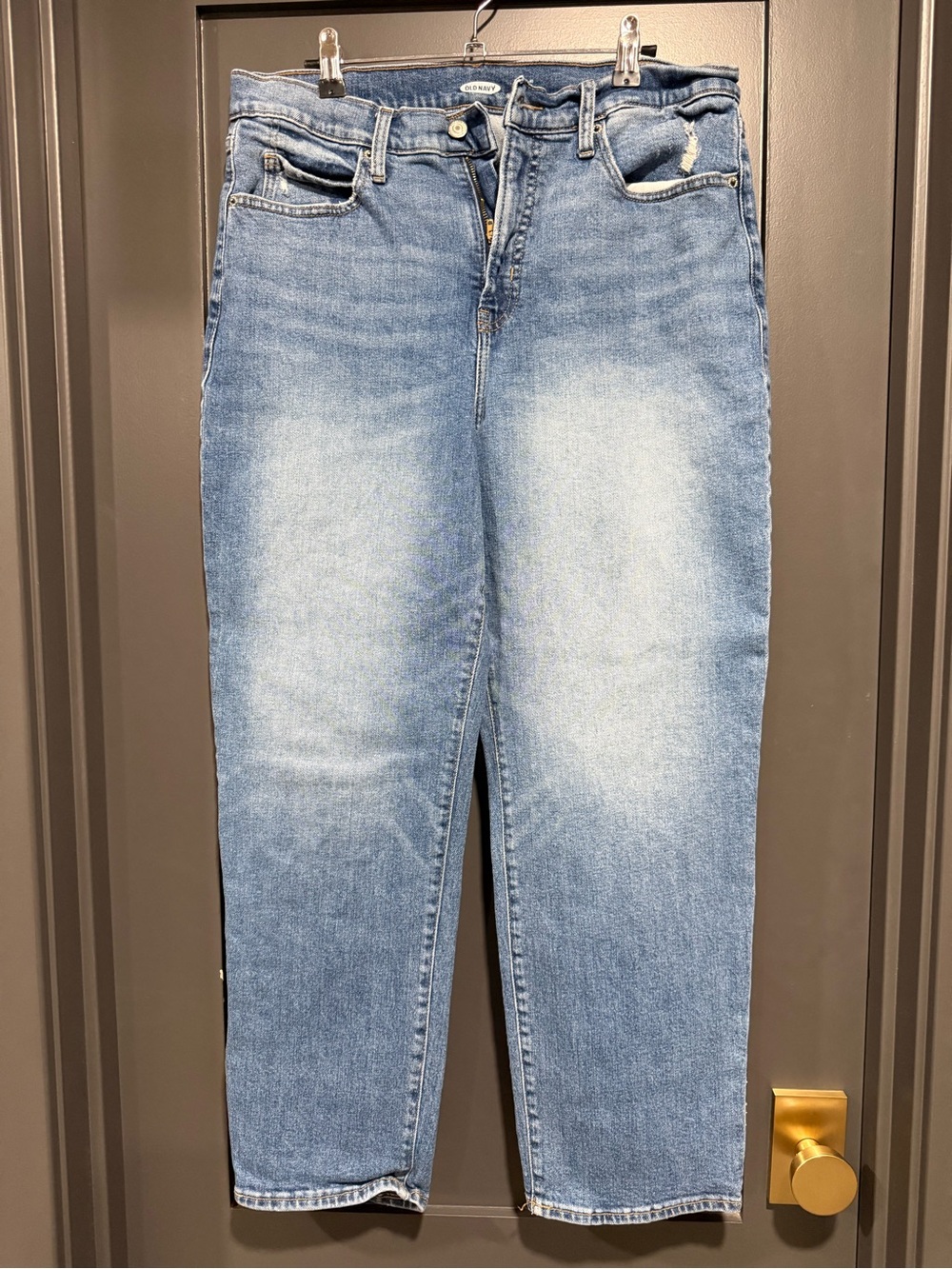 Old Navy Light Wash Straight Leg Jeans